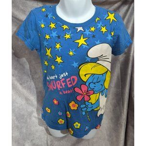 The Smurfs Girls Shirt Small